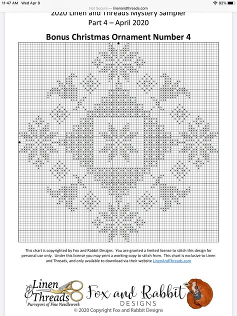 Diy Christmas Ornaments Easy, Just Cross Stitch, Cross Stitch Christmas, Cross Stitch Christmas Ornaments, Hand Crafts, Christmas Patterns, Snow Flakes, Hand Stitch, Stitch Christmas