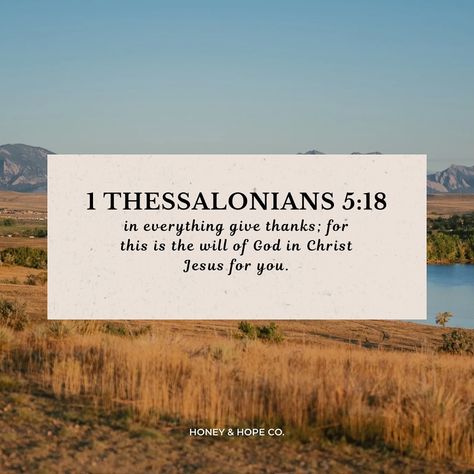 It’s thanksgiving week! 🦃🍂🥧 Take some time this week to meditate on the Bible verse and give God praise! What are you grateful for? ✨ #givethanks #christian #bibleverse #thanksgiving #thanksgivingbibleverse #praisegod Thanksgiving Bible Verses, Thanking God, In Everything Give Thanks, Thanksgiving Week, 1 Thessalonians 5, Bible Stuff, 1 Thessalonians, Praise God, Give Thanks