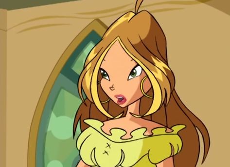 Flora Icon, Winx Flora, Girl Cartoon Characters, Club Hairstyles, Favorite Cartoon Character, Cartoon Icons, Girls Cartoon Art, Kids Shows, Winx Club