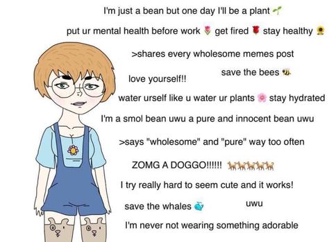 Y’all aren’t special lmao “SmoL bEan sAve ThE beEs!!" Smol Bean, Rawr Xd, Getting Fired, Like U, Me Too Meme, Save The Bees, Drink Milk, Wholesome Memes, Gorillaz