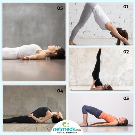 Yogasanas For Sinusitis: Superb Yoga Poses To Provide Relief From A Sinus Infection Yoga For Sciatica, Sinus Allergies, Fertility Yoga, Arthritic Pain, Sinus Relief, Fish Pose, Bridge Pose, International Yoga Day, Nasal Congestion