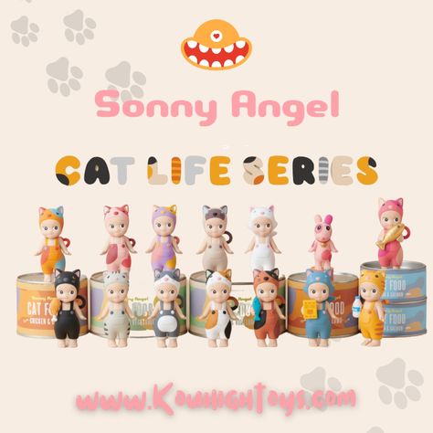 Blind Box Figures, Sony Angels, Sony Angel, Popular Cat Breeds, Cafe Store, Pop Art Colors, Angel Wallpaper, Guess Bag, Buying Stuff