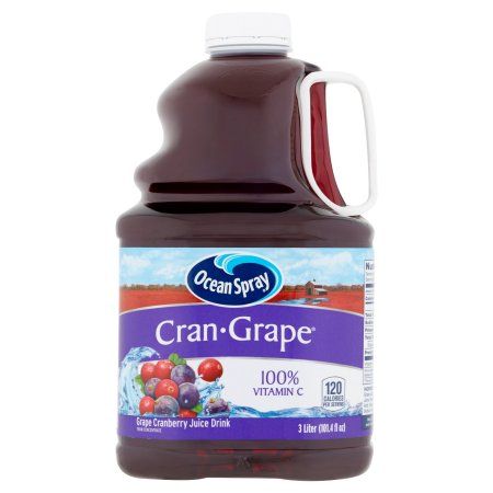 Cranberry Grape Juice, Grape Juice Drinks, Refreshing Juice, Concord Grapes, Ocean Spray Cranberry, Ocean Spray, Juice Drinks, Grape Juice, Cranberry Juice