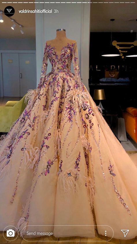 Dresses Valdrin Sahiti, Debut Gowns 18th, Debut Gowns 18th Elegant, 18th Debut, Long Sleeve Mermaid Prom Dress, Country Wedding Gowns, Valdrin Sahiti, Debut Gowns, Engagement Gown