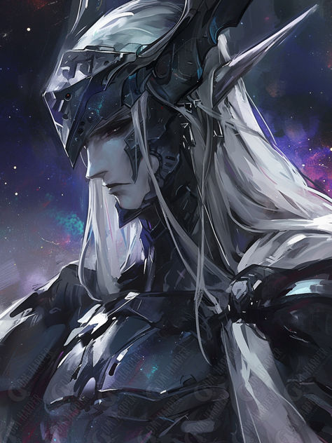 Prince Xeleth (astral elf), heir to the Xaryxian Empire (Spelljammer: Adventures in Space - The Light of Xaryxis) Astral Elves Dnd, Space Elf Art, Space Dragon Art, Startouch Elf Oc, Spelljammer Dnd, Astral Elf Female Dnd, Moon Elf Male, Pallid Elf, Astral Elf Dnd