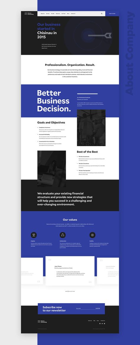 Business Website Layout, Financial Website, Website Responsive, Blog Layout Design, Blog Website Design, Amazing Websites, Modern Website Design, Illustrator Design Tutorial, One Page Website