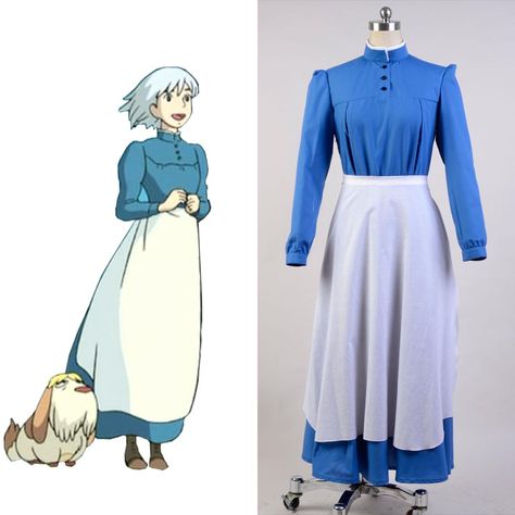 Hayao Miyazaki Cosplay, Howls Moving Castle Sophie, Sophie Cosplay, Howl's Moving Castle Sophie, Howl Cosplay, Howls Moving Castle Cosplay, Cos Clothing, Sophie Hatter, Cos Outfit