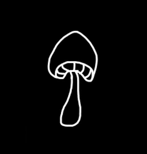 Mushroom Pfp Aesthetic, Mushroom Icon, Mushroom Things, Black Bg, Mushroom Wallpaper, Social Icons, Diet Coke, Instagram Highlight Icons, Instagram Icons