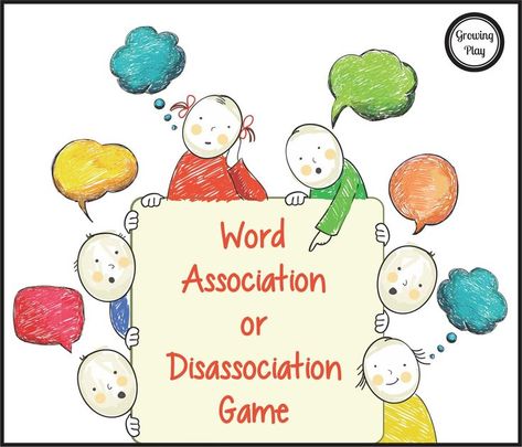 Growing Play: Word Association or Disassociation Game Campfire Fun, Word Association, Game To Play, Around The Campfire, Long Road Trip, Classroom Games, Boredom Busters, 100 Words, Long Road