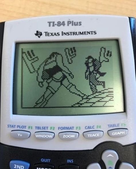 Sometimes when students are bored they use TI calculators to draw. Anime Scenes, Jojo's Bizarre Adventure Anime, Best Anime, Jojo Memes, Cats Funny, George Harrison, Jojo Bizzare Adventure, School Humor, Marvel Memes