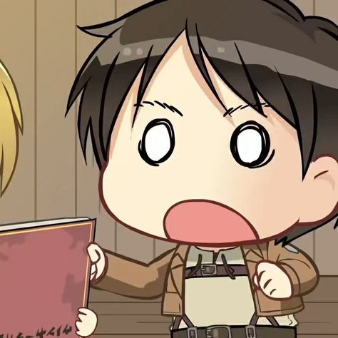 Eren X Armin, Chibi Couple, Happy Spring, Eren Jaeger, Another Man, Junior High, Matching Profile Pictures, Attack On Titan Anime, Funky Art