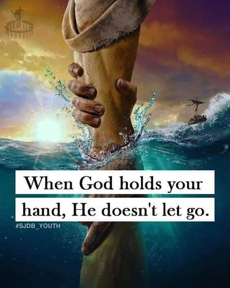 When GOD holds your hand, He doesn't let go. Guide Me Lord, Psalm 27:14, Lord Of Hosts, Uplifting Words, Bible Motivation, Thank You Lord, Inspirational Bible Quotes, Bible Quotes Prayer, Let God