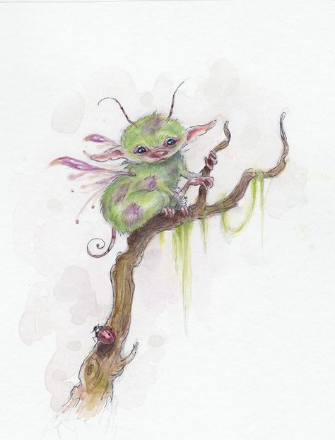 Iris Compiet, Cryptid Creatures, Faery Art, Weird Drawings, Nostalgia Art, Fantasy Drawings, Fairytale Illustration, Creature Drawings, Magical Art