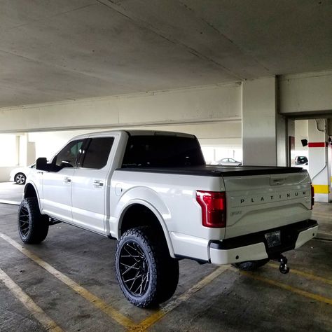 Customer Spotlight: Mike's 2016 F150 Platinum Build! F150 Platinum, Truck Accessories Ford, Diesel Trucks Ford, Custom Lifted Trucks, Tundra Truck, Ford Trucks F150, Trucks Lifted Diesel, Ford Ranger Truck, Classic Ford Trucks