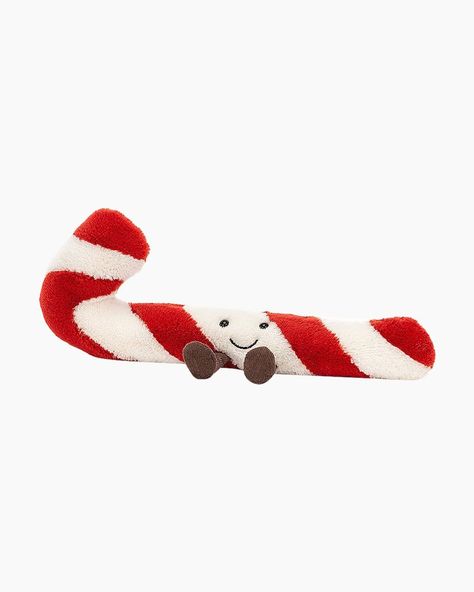 Candy Cane Jelly Cat, Jelly Cats Christmas, Jelly Cat Christmas, Christmas Jelly Cat, Jelly Cat Stuffed Animals Aesthetic, Christmas Jelly Cats, Cute Christmas Stuff, Jellycat Christmas, Christmas Jellycat