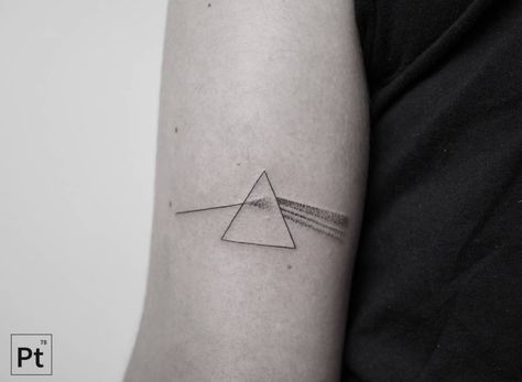 Tatto Prism Tattoo, Tattoo Nightmares, Pink Floyd Tattoo, Moon Made, Native Tattoos, Special Tattoos, Forarm Tattoos, Bicep Tattoo, Cute Little Tattoos