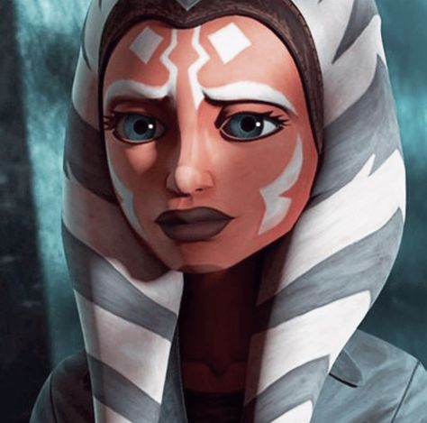 Ahsoka Tano Icon, Star Wars Makeup, Ashoka Tano, Star Wars Ahsoka, Stars Wars, Star Wars Women, Ahsoka Tano, Star Wars Fan Art, Light Side