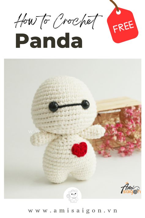 If your kid is searching for a new friend, pay attention to this adorable amigurumi doll. Baymax is a kind friend, always listening and active for friends. A true friend and a cheerful spirit. Crochet this amigurumi Baymax character for your kids with our tutorial video. Crochet Baymax Pattern Free, Baymax Crochet Pattern Free, Baymax Crochet, A True Friend, Crochet Videos Tutorials, Baymax, Tutorial Video, Crochet Videos, True Friends