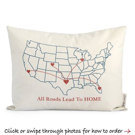 All Roads Lead To Home, or any phrase you like (Home Is Where The Heart Is or All roads lead to Moms etc). Great gift for family, friends, loved ones. Up to 8 heart locations, more at $3.00 each (well send a link to pay for additional locations after purchase). For the Linen Version All Roads Lead Home, Heart Gift Wrapping, Banana Leaf Art, Banana Leaf Print, Daisy Studs, Gold Foil Print, Animal Baby Shower, Card Box Wedding, Personalized Pillows