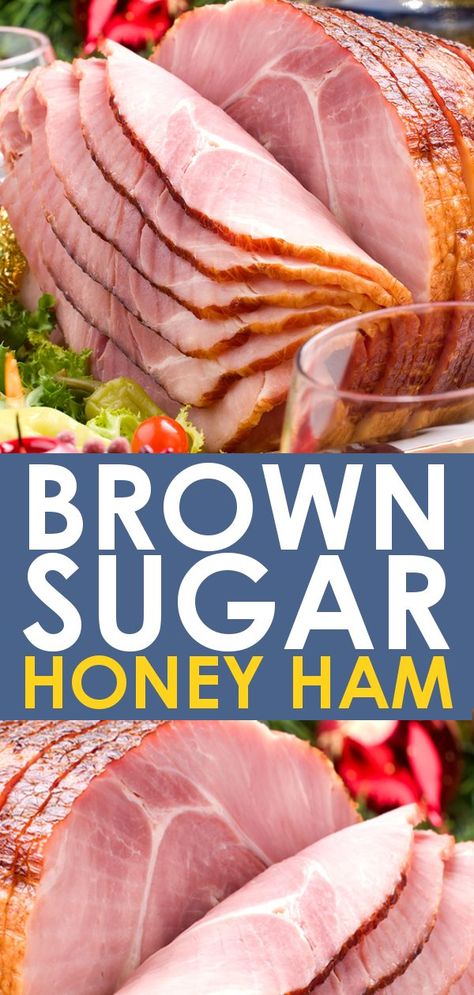 Brown sugar honey ham glaze recipe for holidays or any time! Homemade honey ham glaze recipe for dinner tonight! #HamGlaze #HolidayHam #HoneyHamGlaze #BrownSugarHam #EasterHam #ChristmasHam #HolidayRecipes #HamRecipes Honey Baked Ham Recipe Copycat, Bone In Ham, Perfect Ham, Baked Ham Recipe, Honey Ham Glaze Recipe, Honey Baked Ham Recipe, Ham Recipes Baked, Ham Glaze Recipe, Honey Glazed Ham