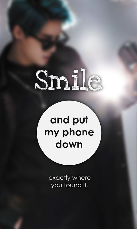 #XIA #JunSu inspired #lockscreen #mobile #wallpaper Smile and put my phone down! :D My Phone, Mobile Wallpaper, Portfolio, Movie Posters, Photography, Fictional Characters, Quick Saves, Film Posters