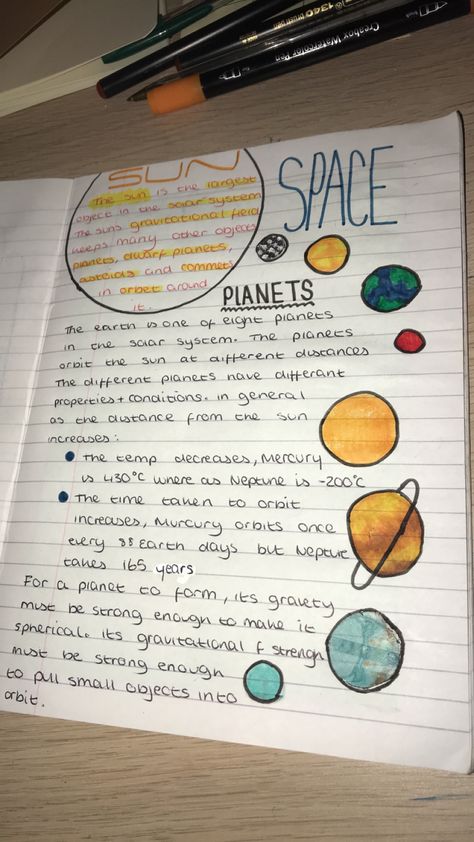 Physics revision - solar system #space #revisionnotes #physics Solar System Notes Aesthetic, Astrophysics Notes Aesthetic, Science Journal Ideas Aesthetic, Space Notes Aesthetic, Astronomy Notes College, Astronomy Study Notes, Astronomy Notes Aesthetic, Astrophysics Notes, Solar System Notes