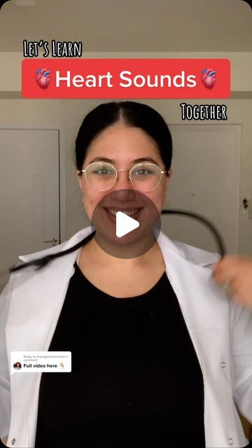 Medical Way on Instagram: "Learn to identify different heart murmurs by listening to their unique sounds 🫀🩺
@theorganizedmedic" Heart Murmurs, Real Heart, Heart Sounds, September 8, Nursing, Sound, Medical, On Instagram, Quick Saves