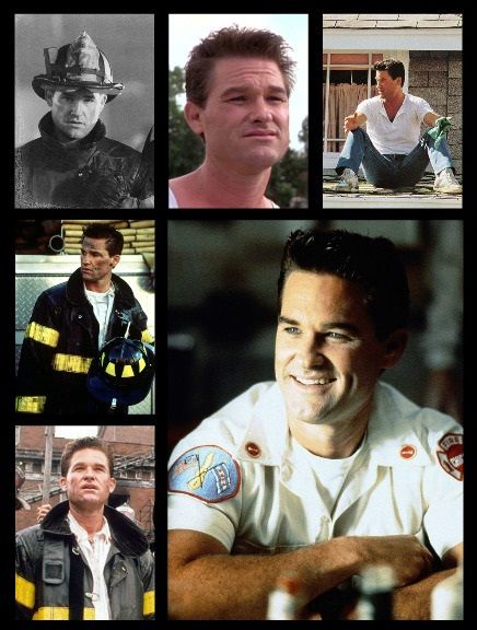 1991 Backdraft Kurt Russell, Baseball Cards, Baseball, Fictional Characters