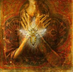 Vesica Pisces, Roman Gods, Bee Art, Goddess Art, Bees Knees, Gods And Goddesses, Queen Bees, Bee Keeping, Divine Feminine