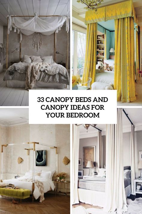 King Size Canopy Bed Master Bedrooms, Fake Canopy Bed, Canopy Bed Curtain Ideas, Canopy Curtain Ideas, Adult Canopy Bed Ideas, Ceiling Canopy Bedroom, Canopy Bed Ideas For Adults Diy, Diy Canopy Bed For Adults, Canopy Bed Decorating Ideas