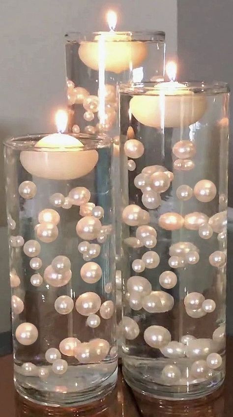 Pearl Centerpiece, Vase Decoration, Wedding Decor Elegant, Shopify Theme, 60th Birthday, Vases Decor, Wedding Decor, All Products, Wedding Decorations