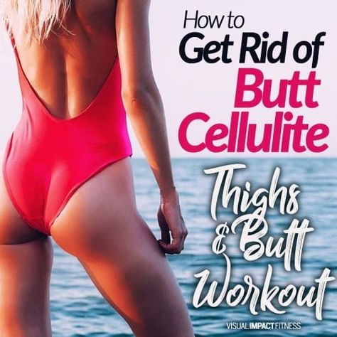 Get Rid of Butt Cellulite | High Intensity Thighs & Butt Workout Simple Workout, Lower Body Fat, Bum Workout, Lifting Workouts, Buttocks Workout, Leg And Glute Workout, Love Handles, Stubborn Fat, Fitness Workout For Women