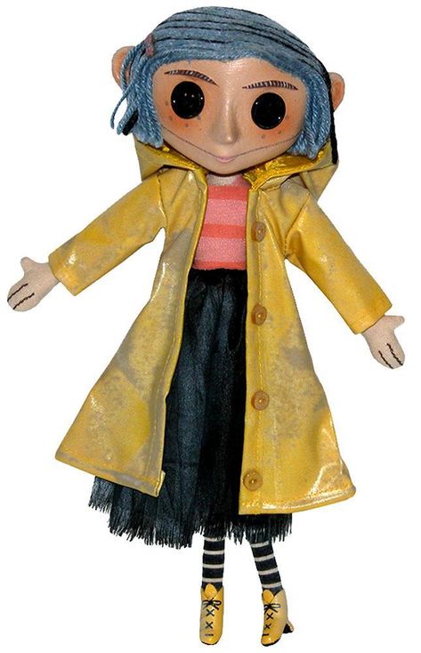 Coraline Costume, Stop Motion Movies, Laika Studios, Coraline Movie, Doll Props, Coraline Doll, Coraline Jones, Halloween Party Props, Replica Prop