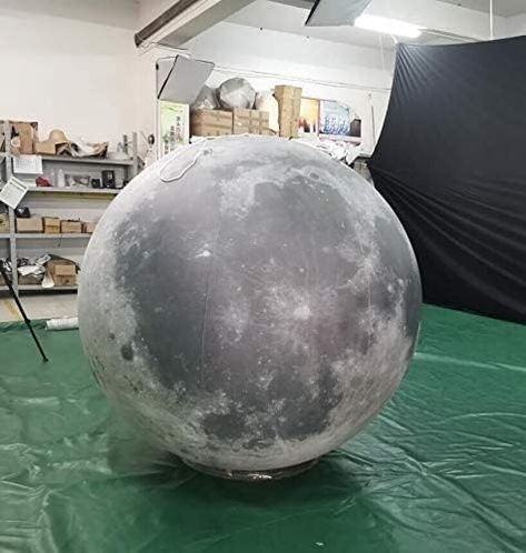 Amazon.com: 60'' Large Inflatable Moon, Inflatable Solar System LED Planet Balloon for Educational Institution/Planetarium/Store/Club Decoration : Toys & Games Star Trek Decorations Party, Star Trek Decorations, Planet Balloons, Halloween Yard Displays, Planets Solar System, Club Decoration, Moon Planet, Halloween Yard, Star Decorations