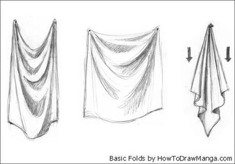 drawing fabric - Google Search | An Artist's Inspiration ... Manga Drawing, To Draw, Curtains, Fabric