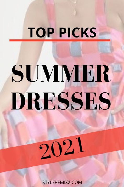 Top picks of summer dresses in 2021 by Style Remixx. From short or long, printed, solid, or floral, there's a dress for every body type and every budget. These dresses can be dressed down or up, worn with sneakers or heels, the options are endless. Looking for dress inspirations for the backyard barbeque, as wedding guests, or from casual to effortlessly chic? Check out the blog to see my favorite summer dresses picks! Backyard Barbeque, Best Summer Dresses, Business Casual Work, Best Dresses, Budget Fashion, Casual Work Outfits, Wedding Guests, Work Outfits Women, Dress With Sneakers