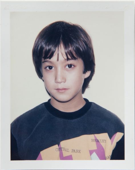 Sean Ono Lennon, Warhol Polaroids, Andy Warhol Polaroids, Beatles Kids, Andy Warhol Museum, Sean Lennon, Eugene Atget, Andy Warhol Art, Warhol Art