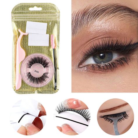 False eyelashes tips