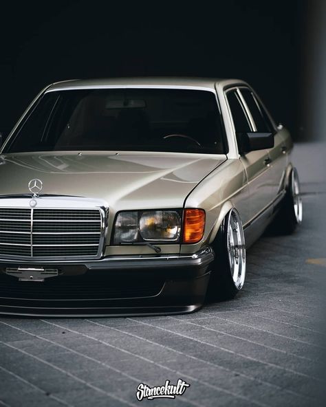 Mercedes Benz Old School Mercedes, Mercedes S55 Amg, Mercedes Benz Convertible, Mercedes Wheels, School Instagram, Mercedes W126, Mercedes 280, Benz 190e, Mercedes Benz World