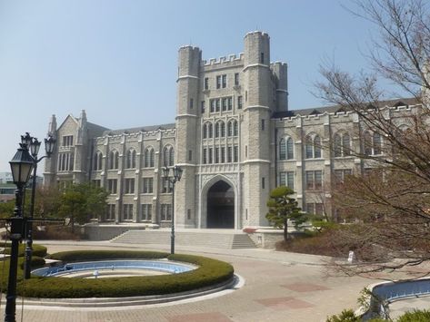 Korean University, Speaking Activities Esl, Royal Room, Korea University, School Building Design, College Architecture, Episode Backgrounds, Esl Teaching, School Building