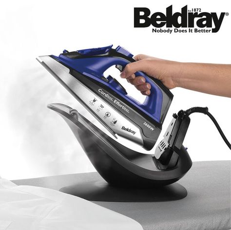 Beldray 2 in 1 Cordless Steam Iron Pile Of Clothes, Cordless Iron, Book Cover Design Template, Electric Iron, Steam Generator Iron, Steam Generator, Steam Iron, Ironing Board, Electronics Design