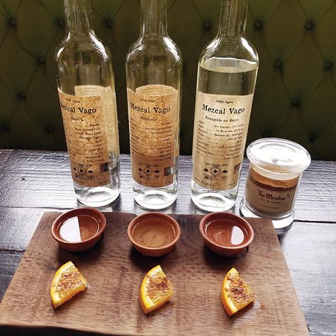 If you're looking to sample some small tastes of wine, here are some of the best local examples. | Palm Beach Illustrated Mezcal Tasting, Chakra For Beginners, Drinks Photo, Mezcal Tequila, Tequila Tasting, Tequila Bar, Key West Vacations, Drink Photo, Mole