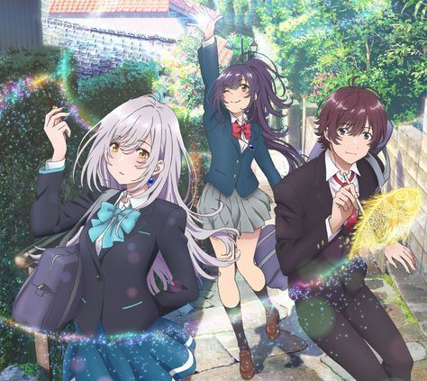 Anime Iroduku: The World in Colors Iroduku: The World In Colors Hitomi Tsukishiro Kohaku Tsukishiro Yuito Aoi Wallpaper Iroduku The World In Colors, Anime Dvd, Diego Luna, Animes To Watch, Art Mignon, Anime Recommendations, Anime Poster, Nagasaki, Anime Reccomendations