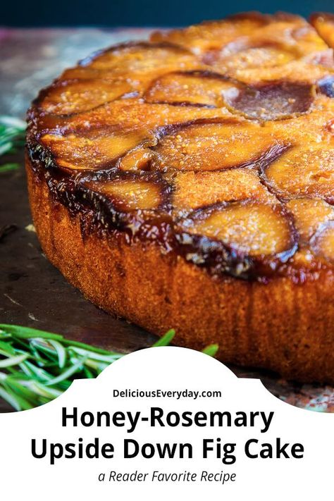 Fig Cake Recipe, Tarte Tartin, Fig Cake, Fig Recipes, Pineapple Upside, Pineapple Upside Down Cake, Pineapple Upside Down, Fresh Figs, Upside Down Cake