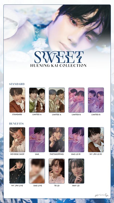 Txt Sweet Photocard Template, Huening Kai Template, Txt Sweet Photocard, Huening Kai Pc Template, Huening Kai Photocard Template, Txt Photocard Template, Txt Template, Template Wishlist, Txt Photocards