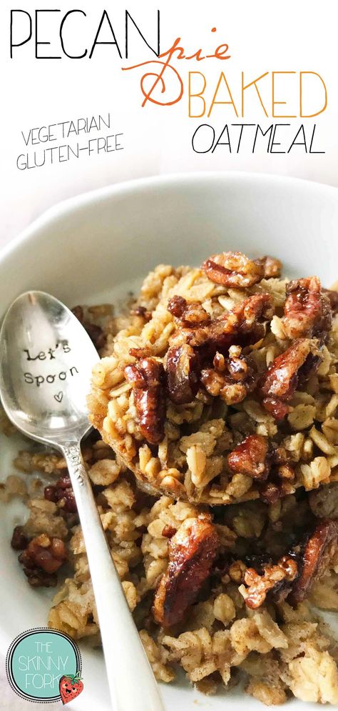 Candied Pecan, Oatmeal Bites, Bowl Of Oatmeal, Fruit Pancakes, Pecan Topping, Breakfast Oatmeal Recipes, Baked Oatmeal Recipes, Gluten Free Oatmeal, Fall Morning