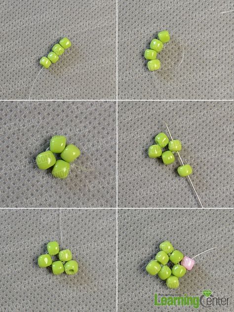 Make a greed seed bead pattern Beaded Heart Bracelet, Pola Manik, Gelang Manik-manik, Beads Craft Jewelry, Seed Bead Pattern, Beaded Heart, Bracelets Handmade Diy, Bead Charms Diy, Pola Gelang