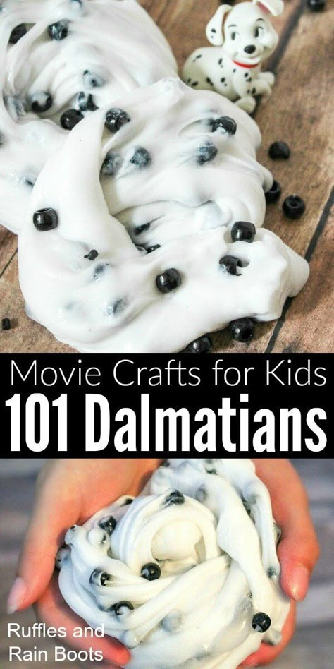 Quick Kids Crafts, 101 Dalmatians Movie, Disney Camp, 101 Days Of School, Disney Crafts For Kids, Fun Paper Crafts, Disney Activities, Movie Crafts, Contact Solution