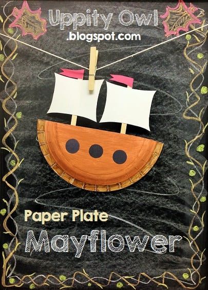 Easy Thanksgiving Crafts For Toddlers, Mayflower Craft, Easy Thanksgiving Crafts For Kids, Pilgrim Crafts, Thanksgiving Food Crafts, Craft Thanksgiving, November Art, Thanksgiving Crafts For Toddlers, Preschool Thanksgiving