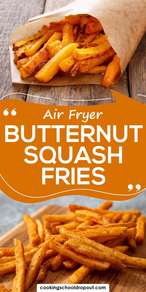 It’s time to take your fries experience to the next level with the help of this air fryer butternut squash fries. These crispy and crunchy fries with a soft texture inside are going to be your first-ever choice for any snack time. Air Fried Butternut Squash, Butternut Squash Air Fryer Recipes, Air Fryer Butternut Squash Fries, Butternut Squash Fries Air Fryer, Butternut Air Fryer, Air Fryer Butternut Squash Recipes, Butternut Squash Recipes Air Fryer, Squash Fries Air Fryer, Butternut Fries